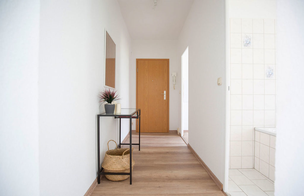 Flur nach Home Staging in Dresden