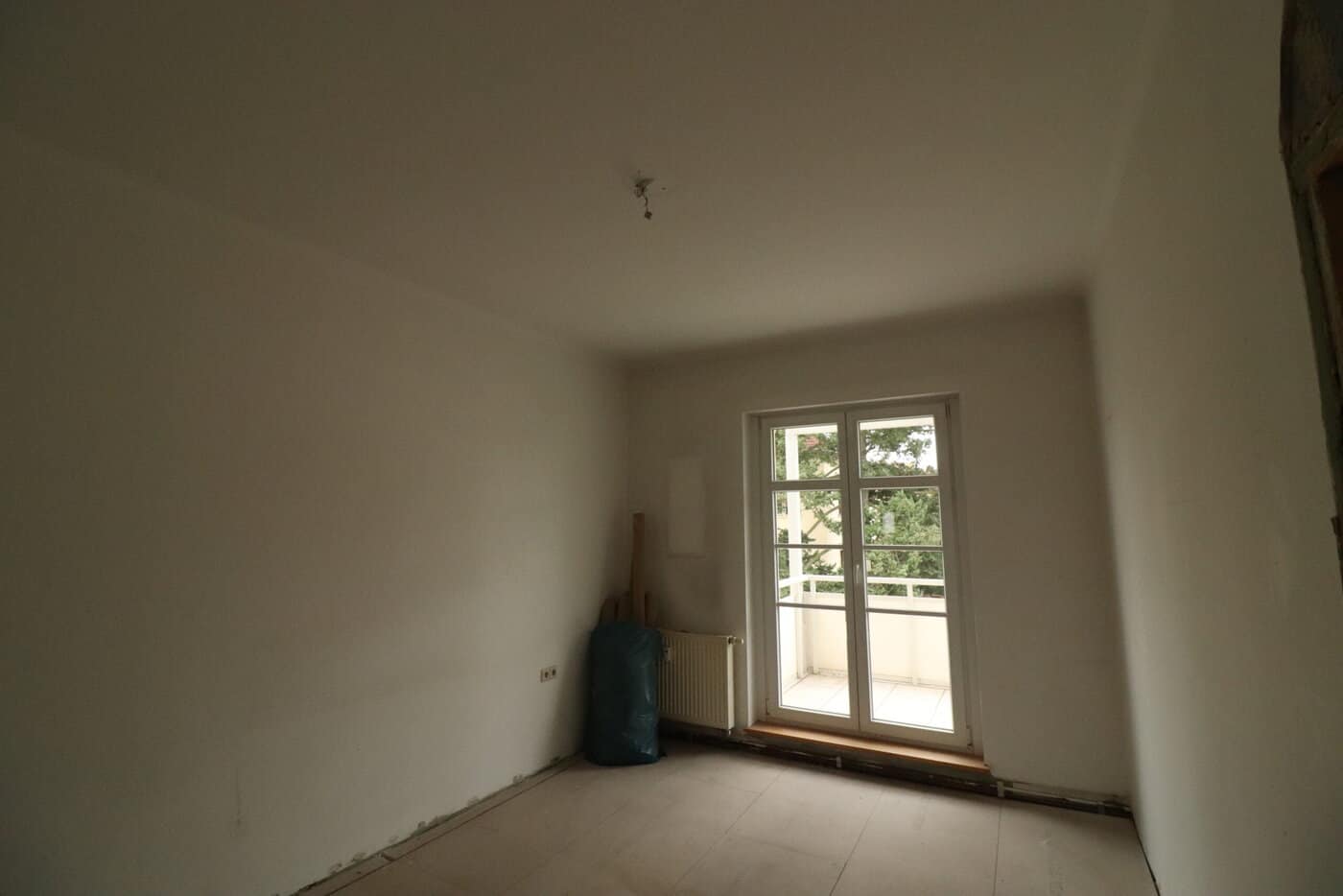 Vorher Wohnung